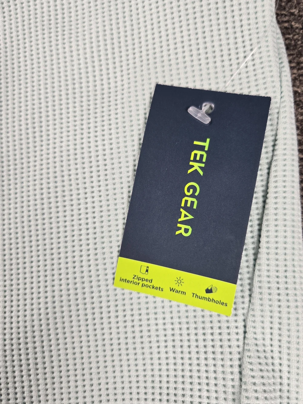 Tek gear Light Mint Performance Pullover